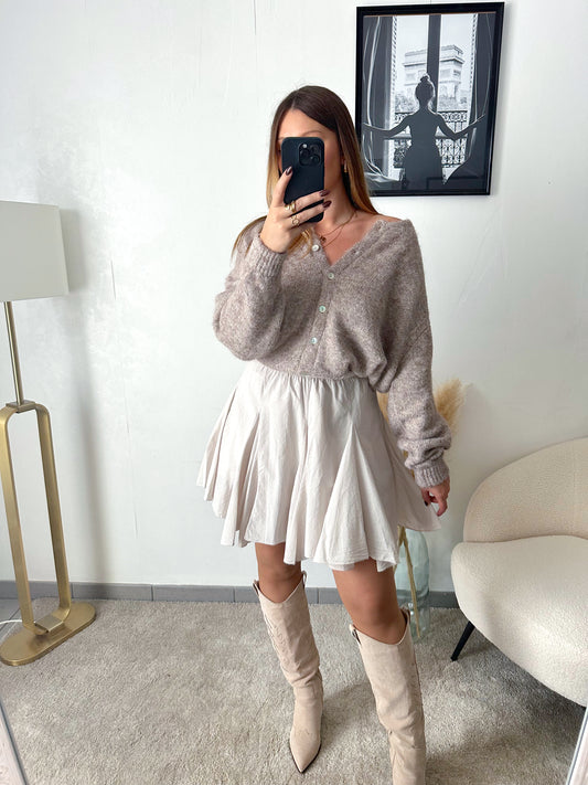 Jupe beige CHLOE