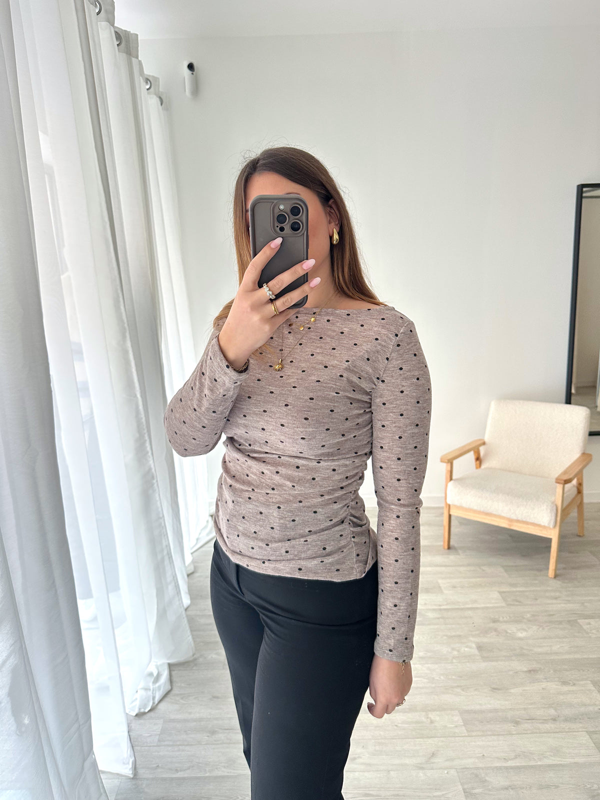 Top à pois BOUNCE