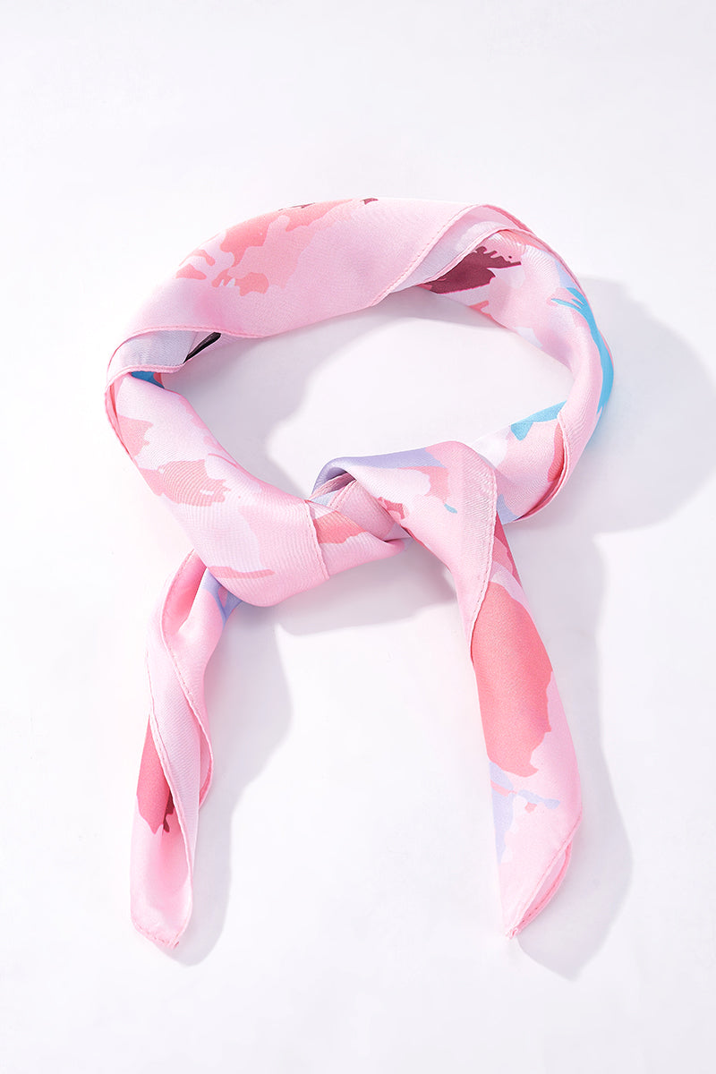 Foulard rose