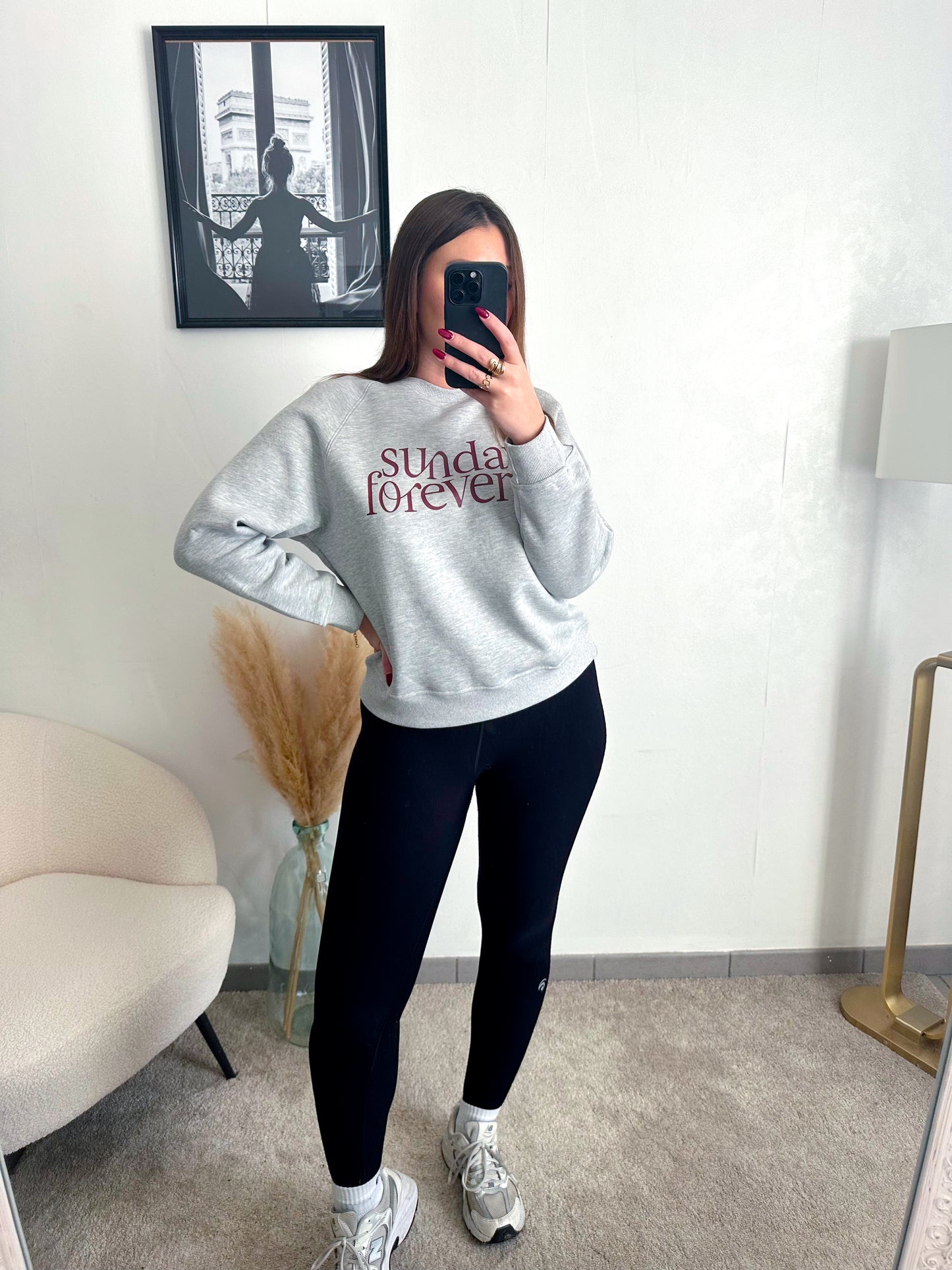 Sweat gris SUNDAY