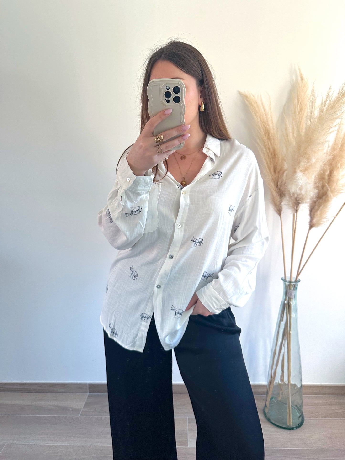 Chemise lin ÉLÉPHANT