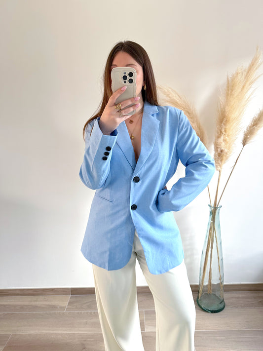 Blazer bleu ciel FILO