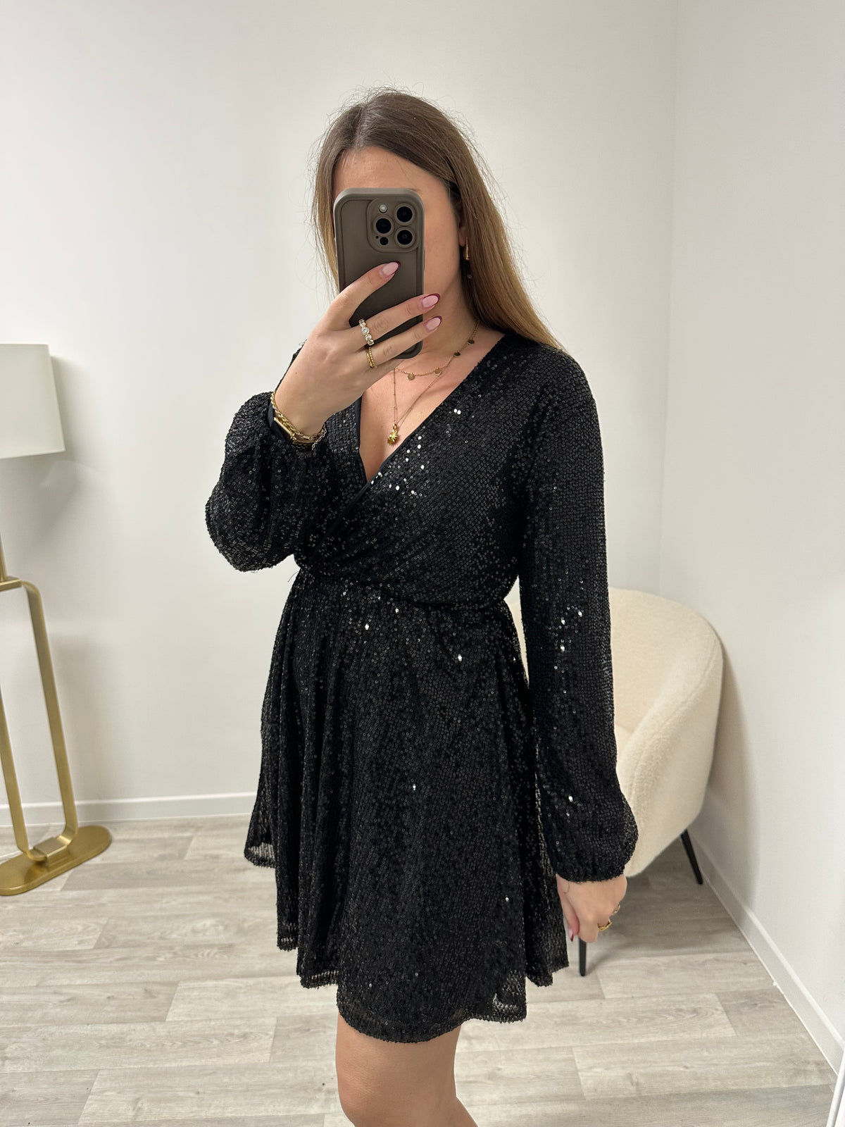 Robe noire KAYLA