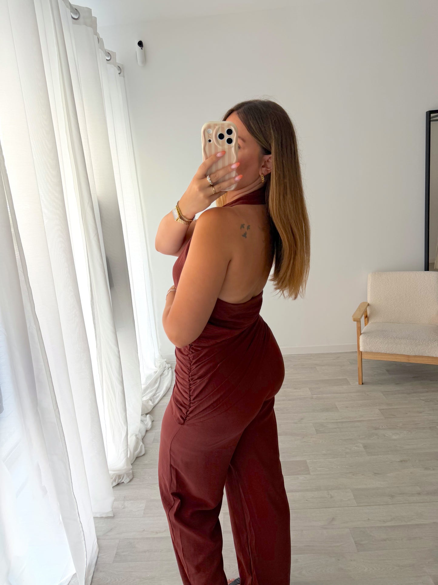 Ensemble grenat ZOÉ