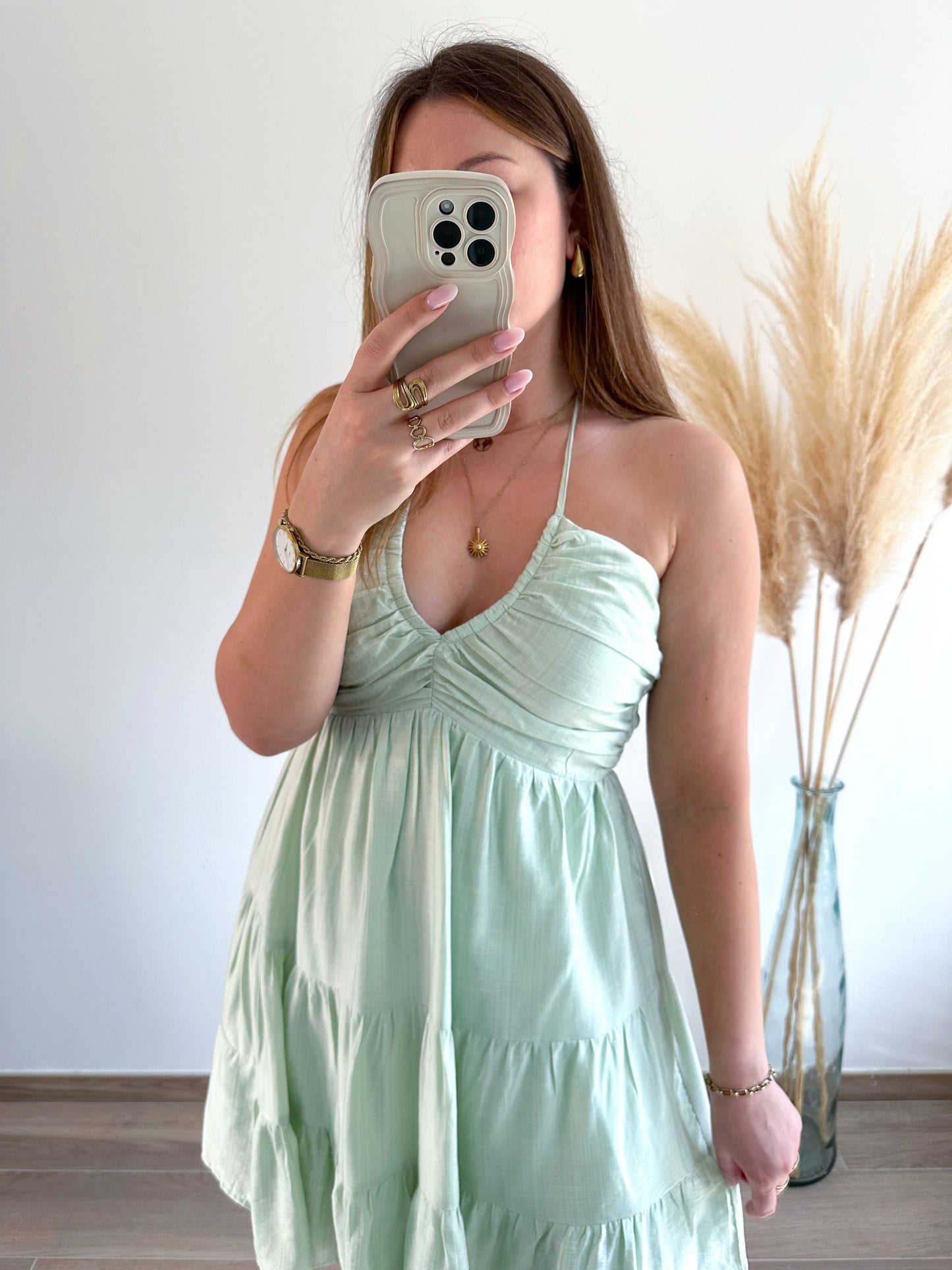 Robe vert d’eau CYNTHIA