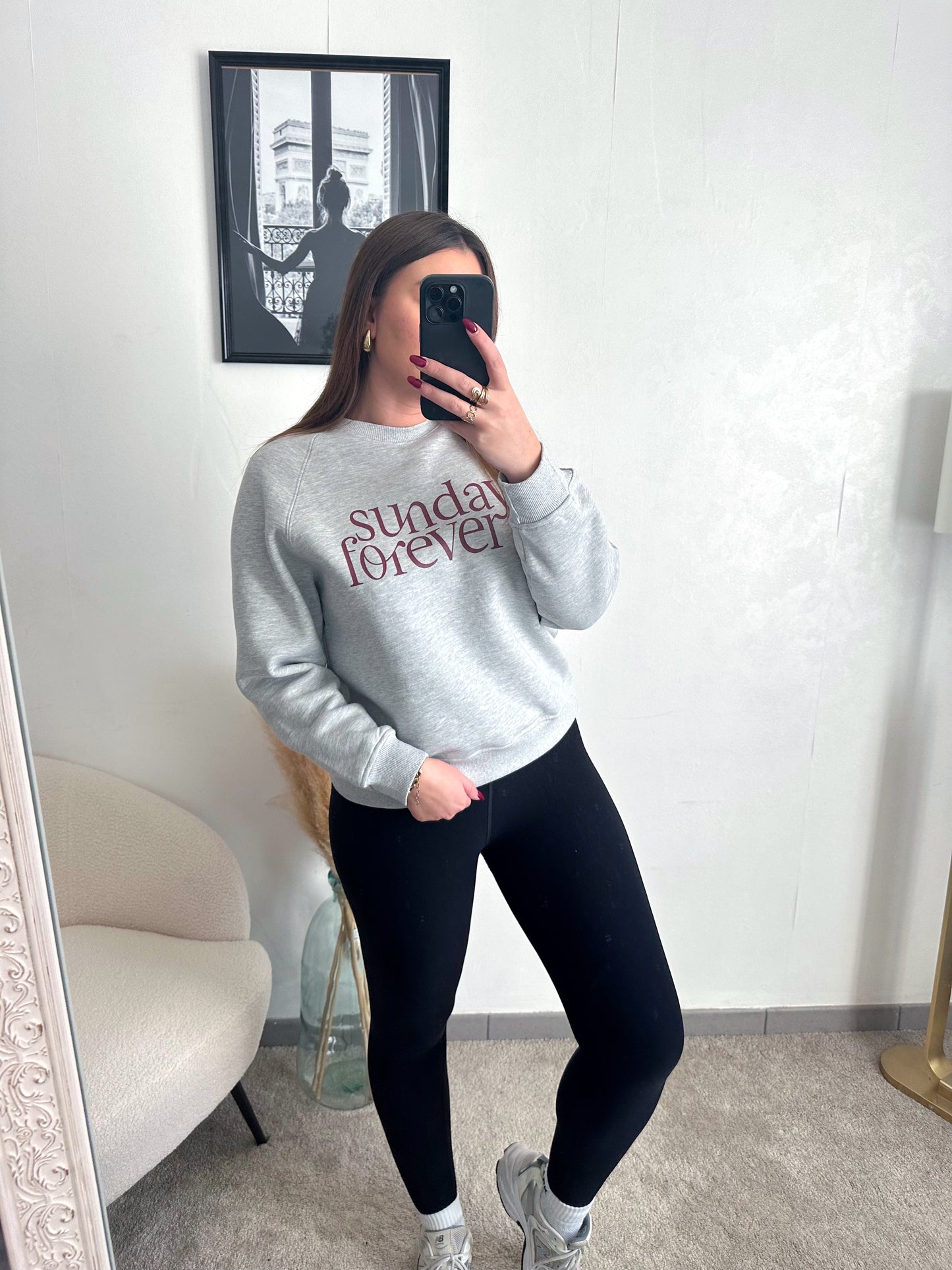 Sweat gris SUNDAY