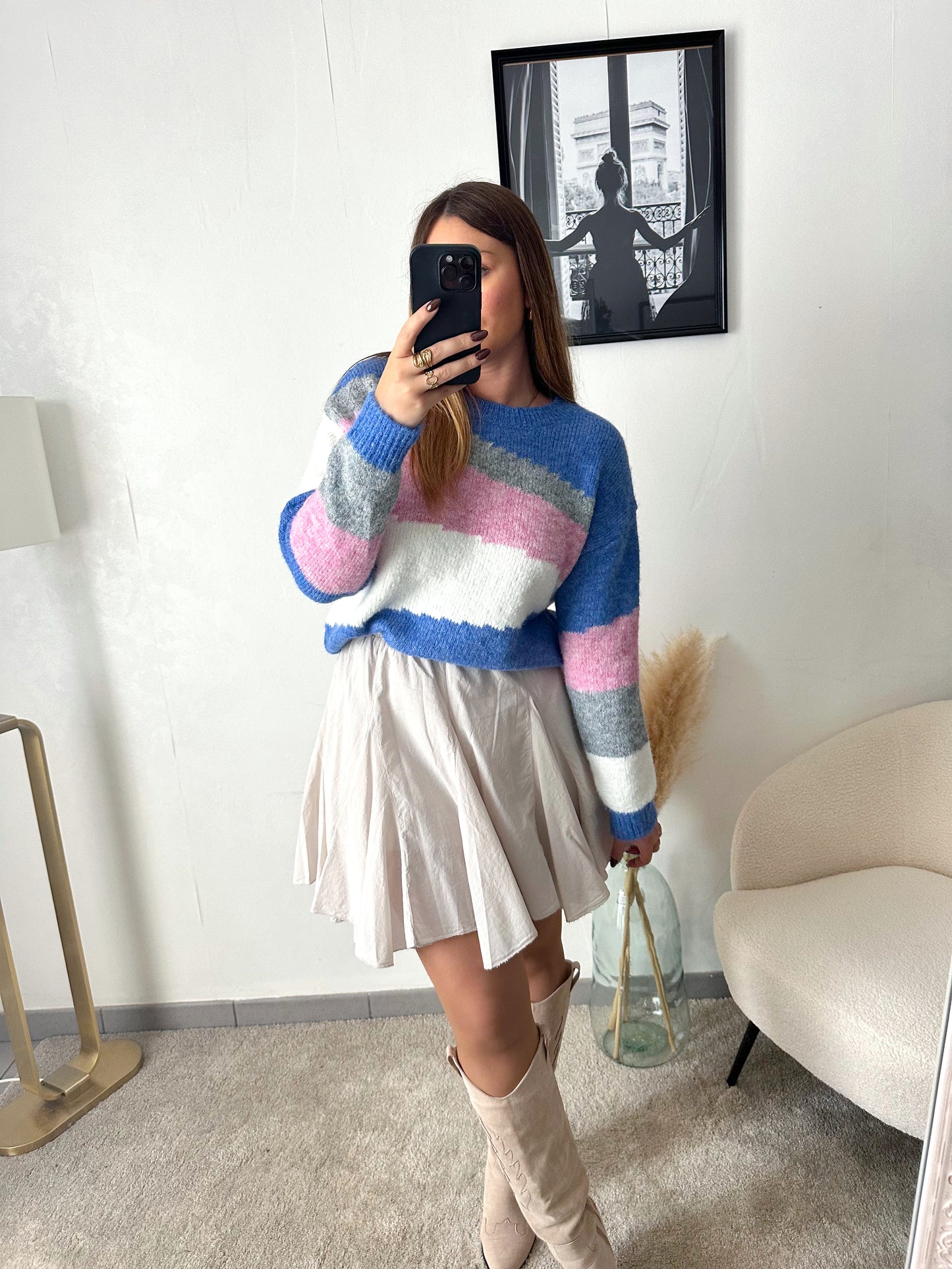 Jupe beige CHLOE