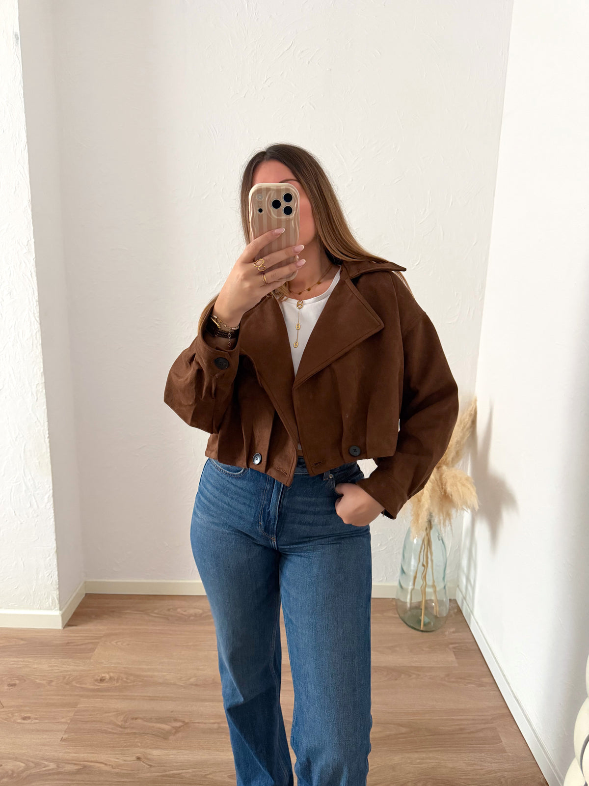 Veste marron GIOLA