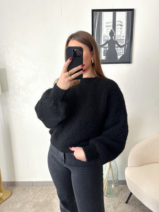 Pull noir LOUNA