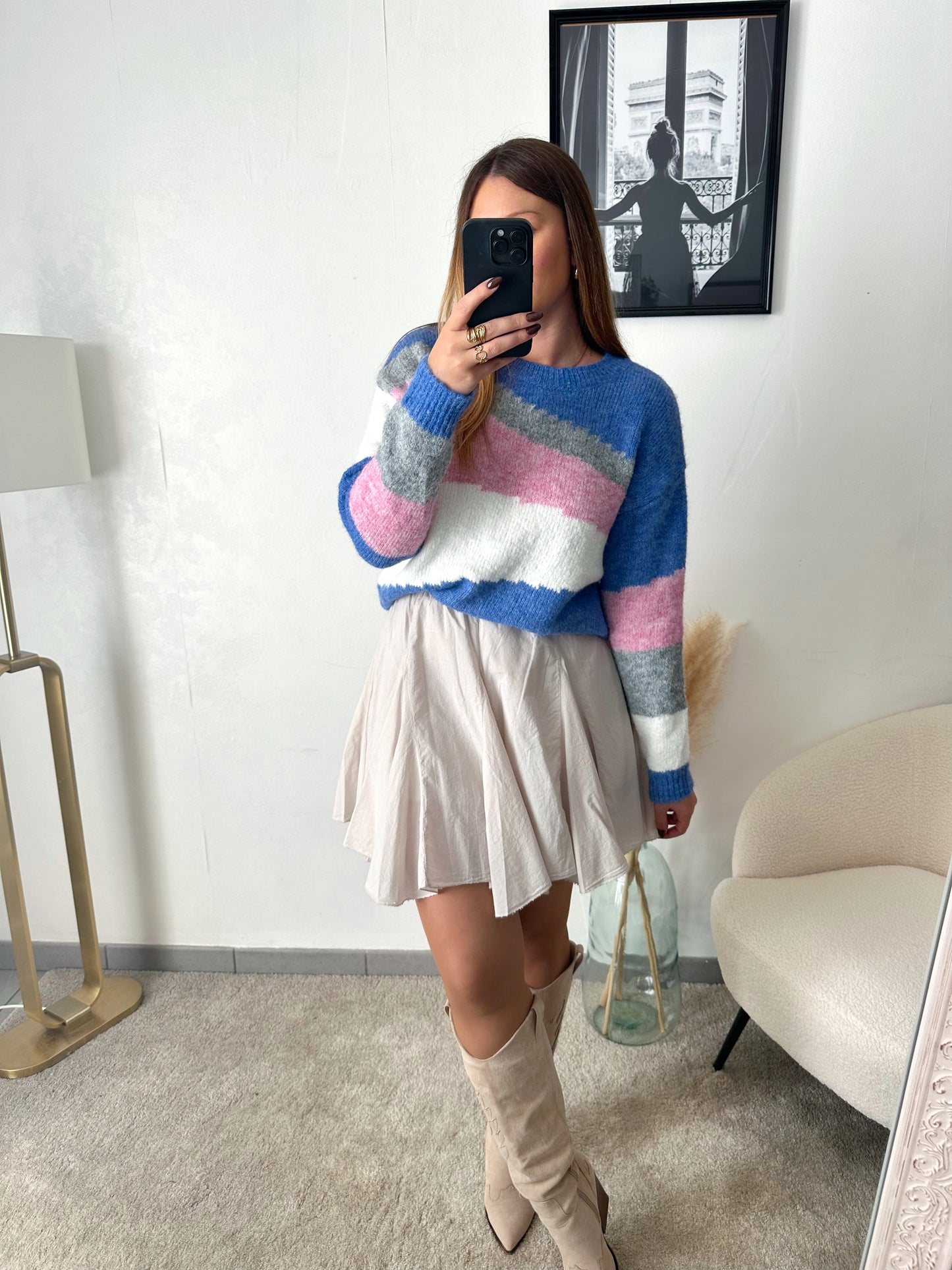 Jupe beige CHLOE