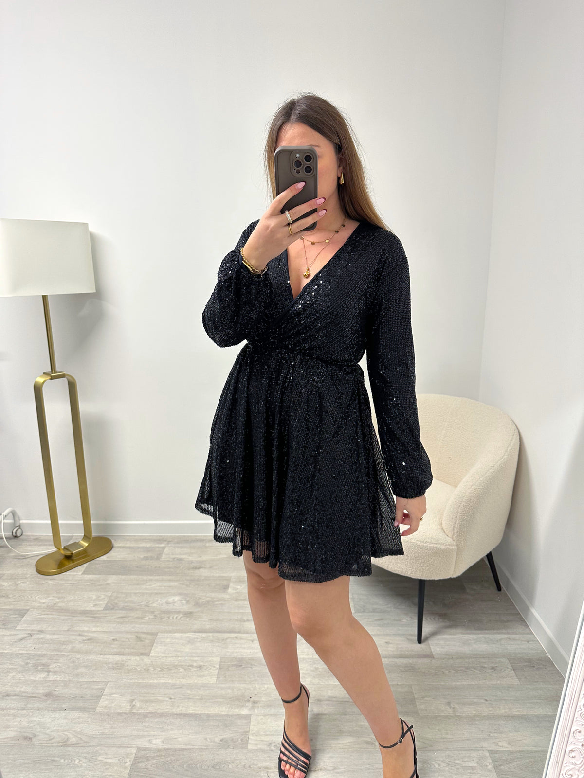 Robe noire KAYLA