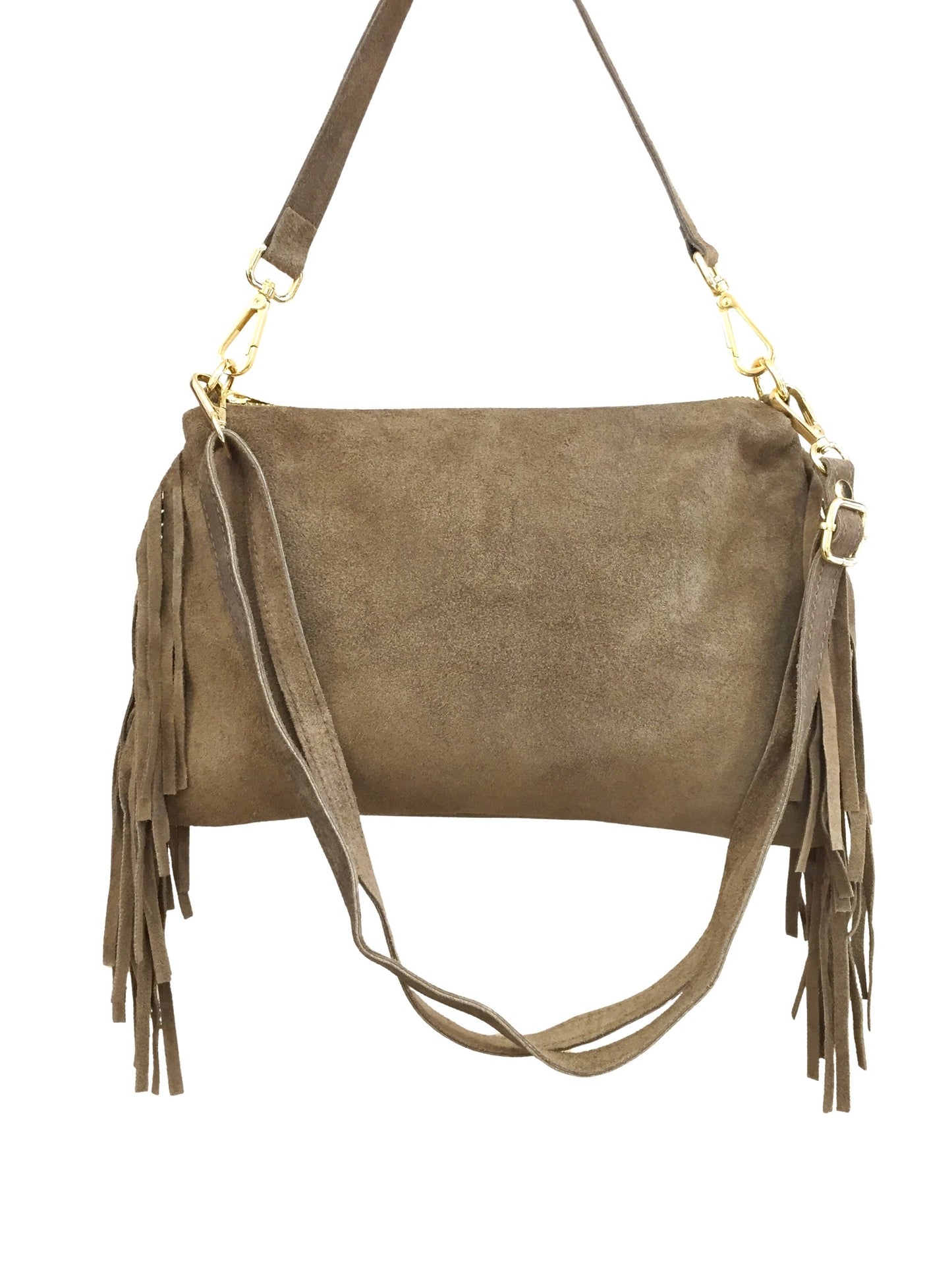 Sac cuir taupe ARIA