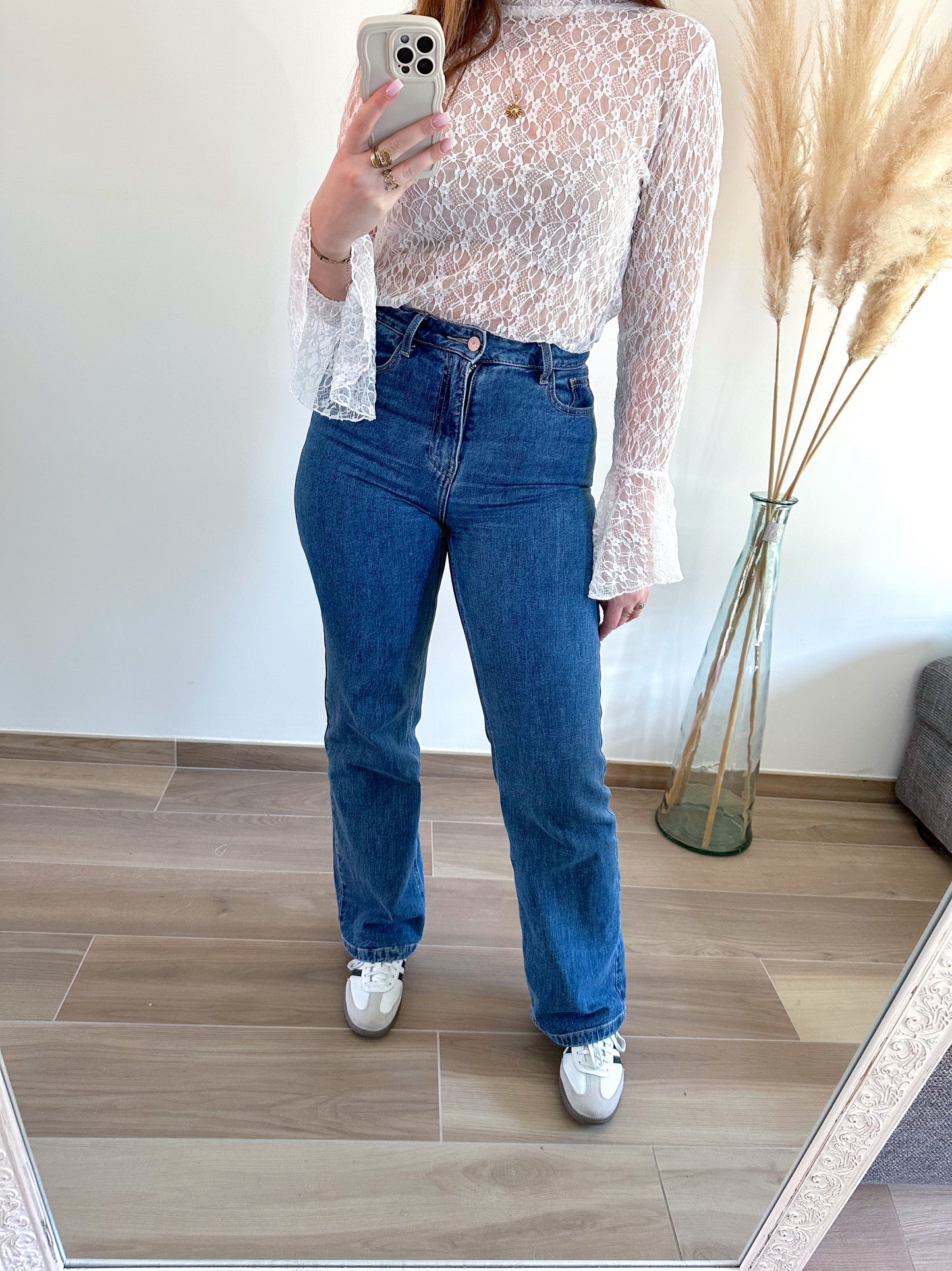 Jean wide bleu BARBARA