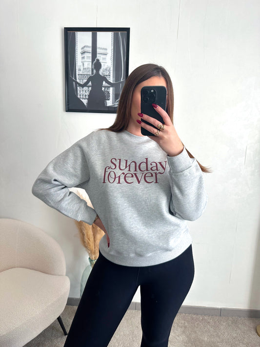 Sweat gris SUNDAY
