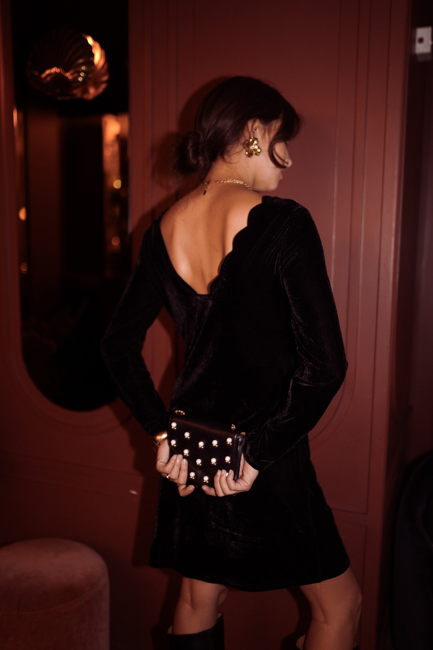 Robe velours SOFIA