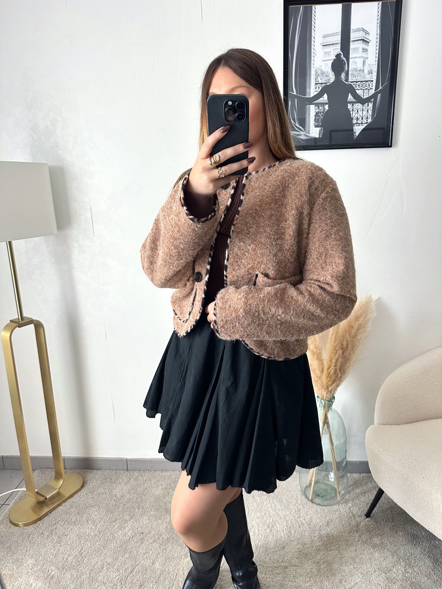 Veste marron SAMUEL