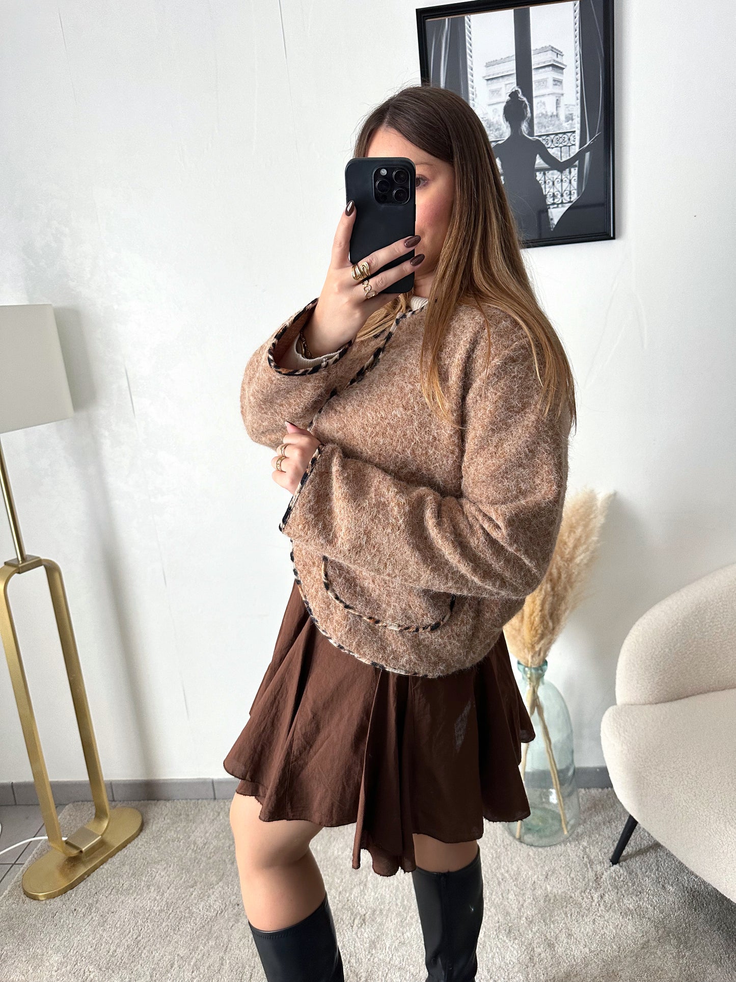 Veste marron SAMUEL