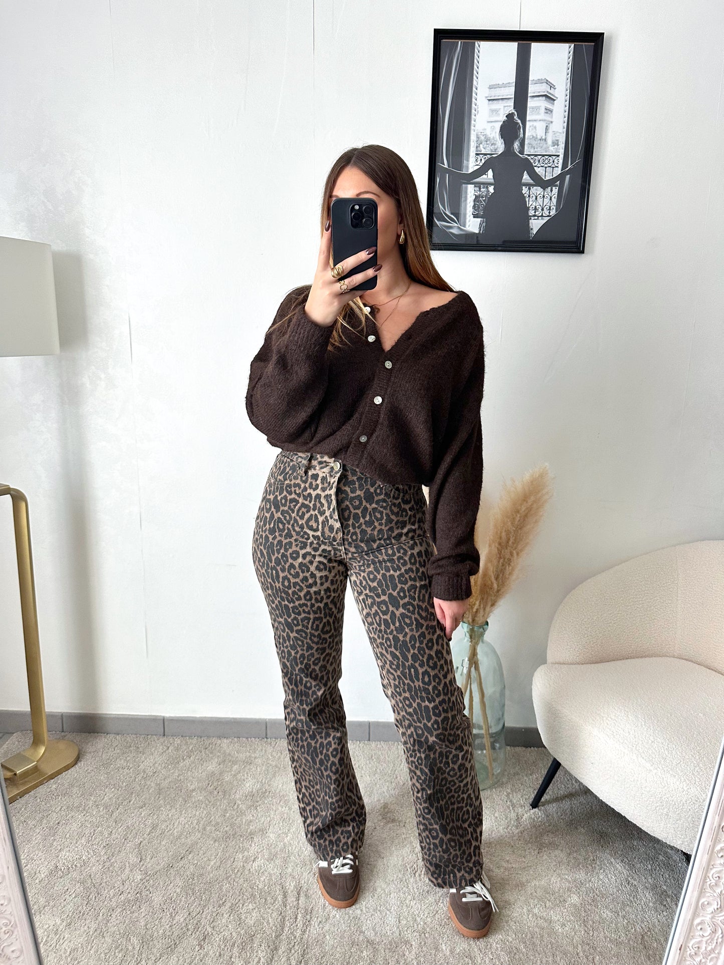 Gilet marron ROMANE