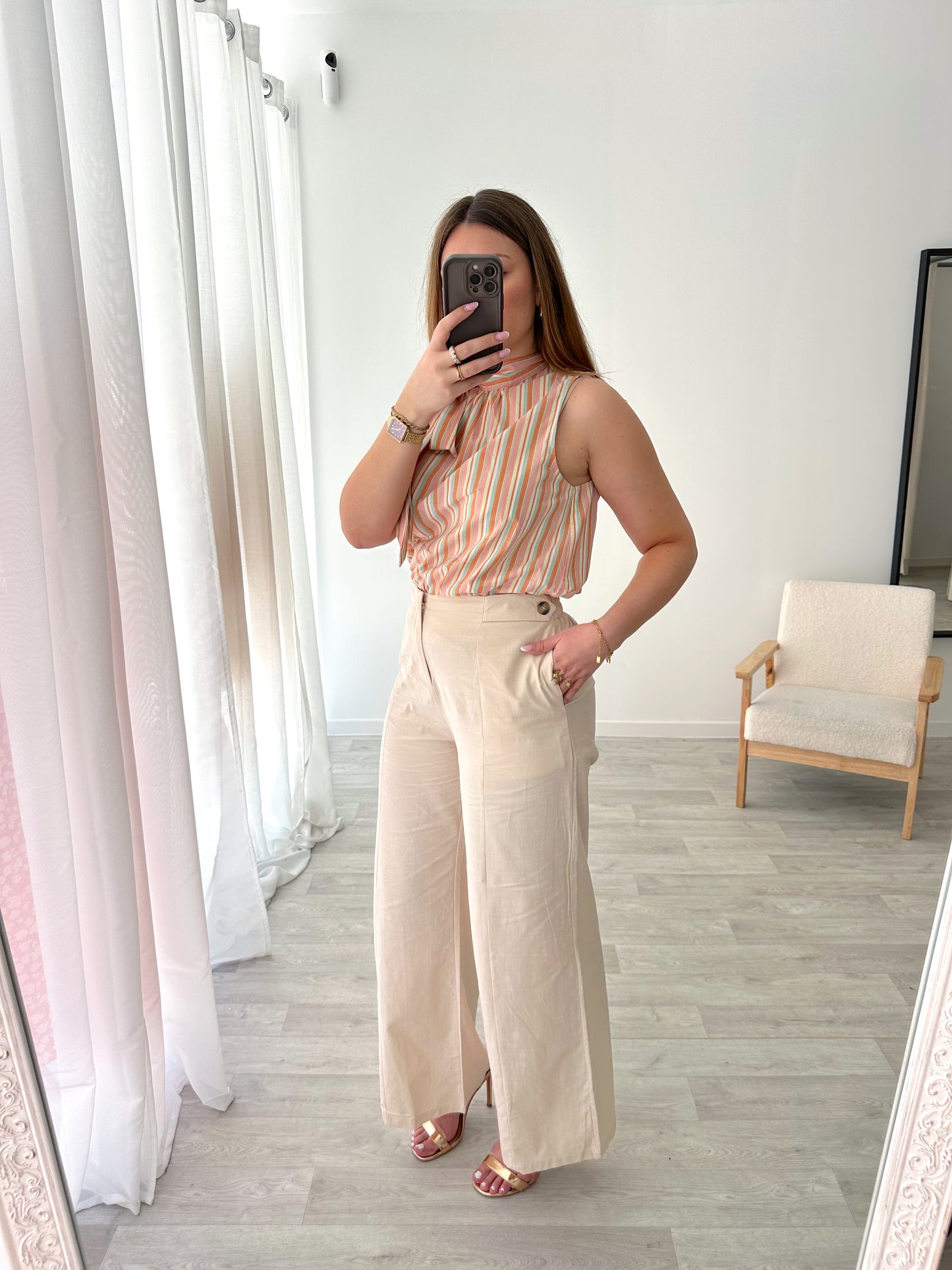 Pantalon beige OLAF