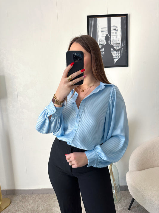 Chemise bleu ciel SALLY