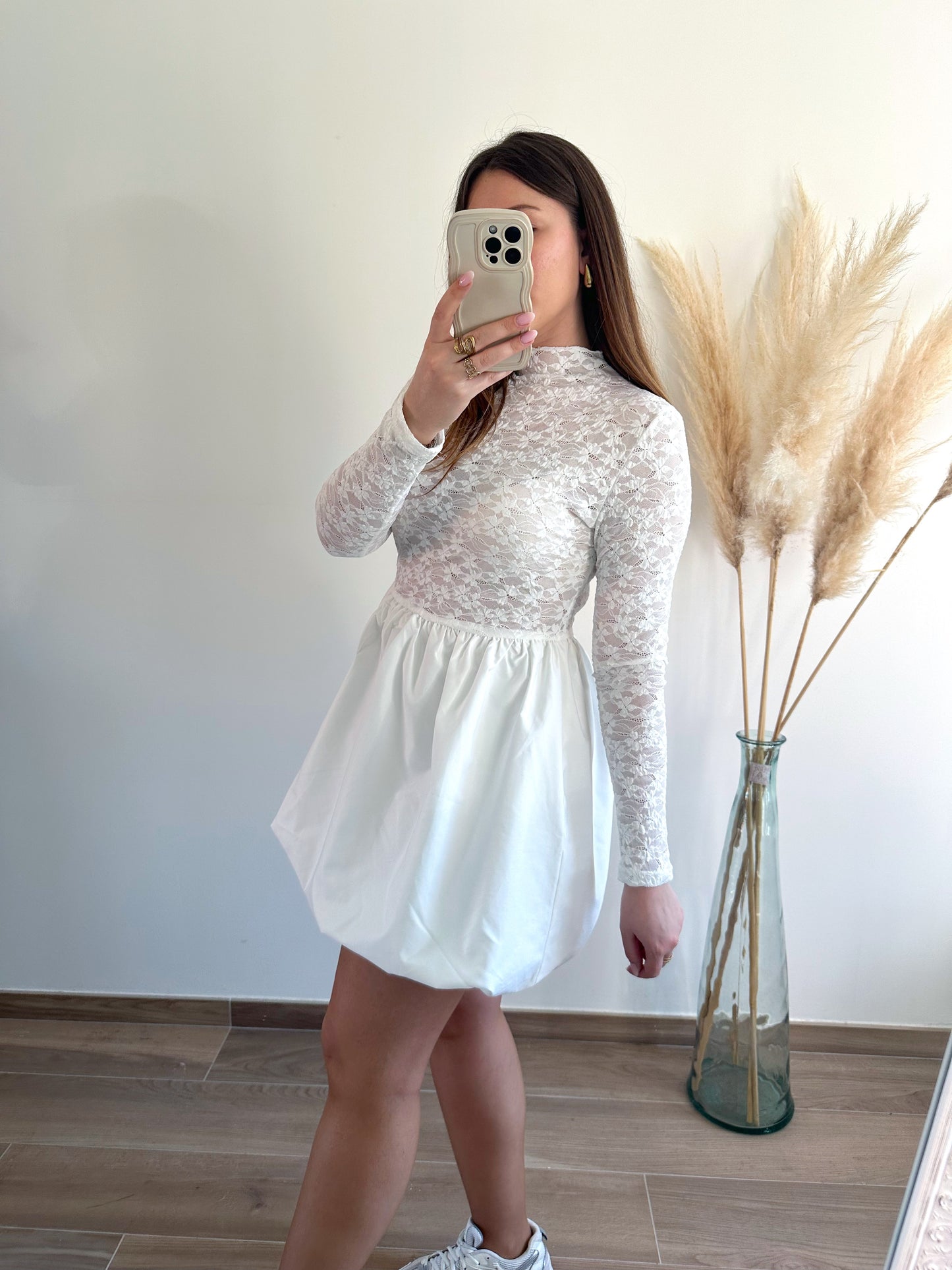 Robe blanche ALBA