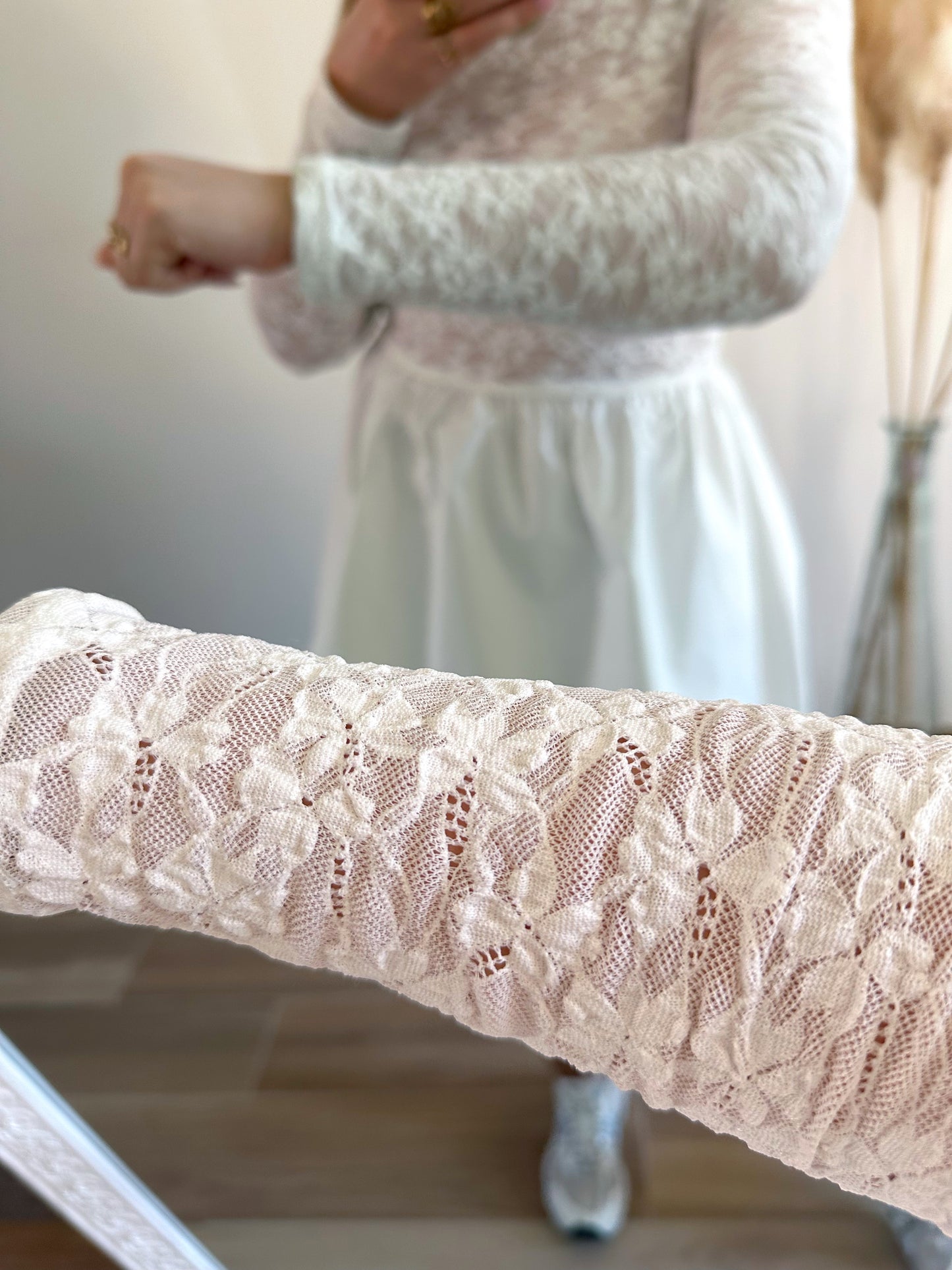 Robe blanche ALBA