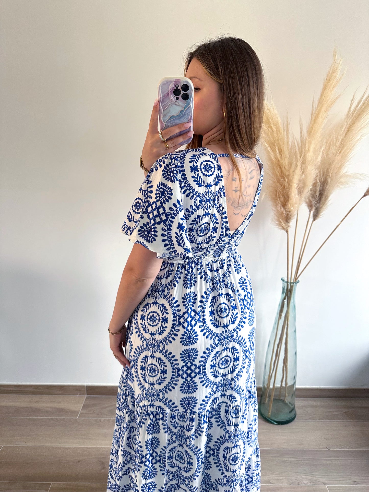 Robe longue imprimé KAÉ
