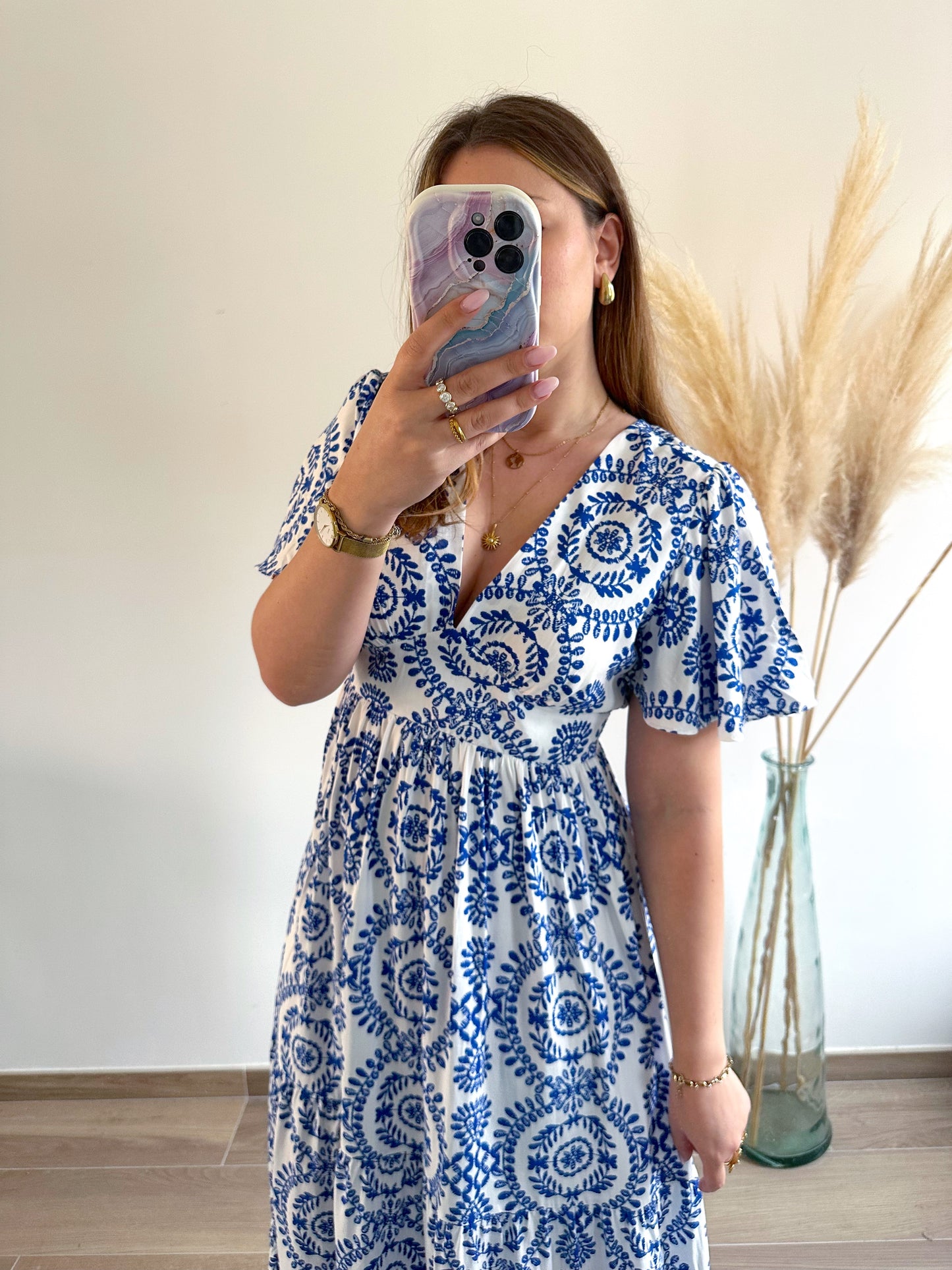 Robe longue imprimé KAÉ