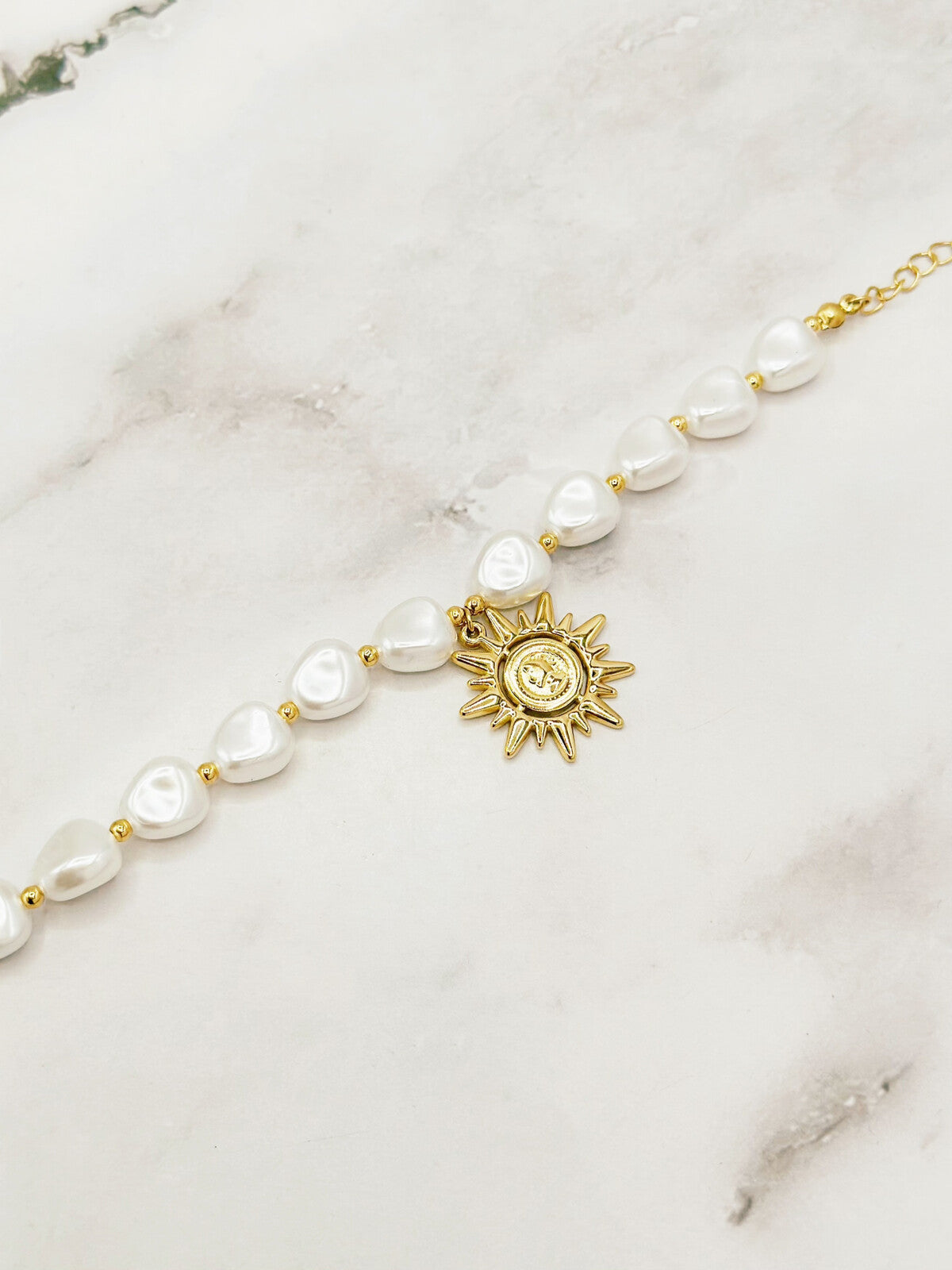 Bracelet perles soleil