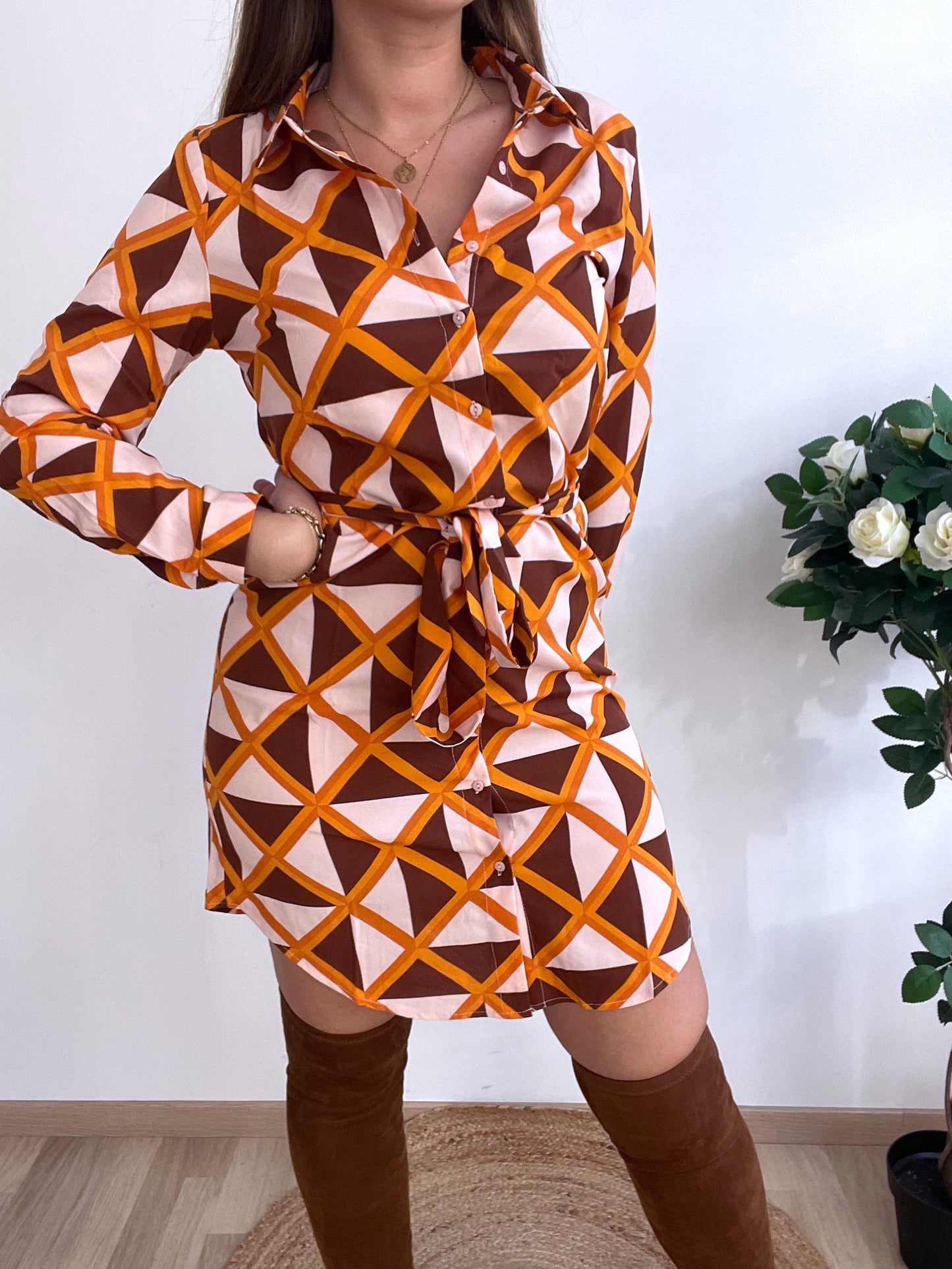 Robe chemise ALBA