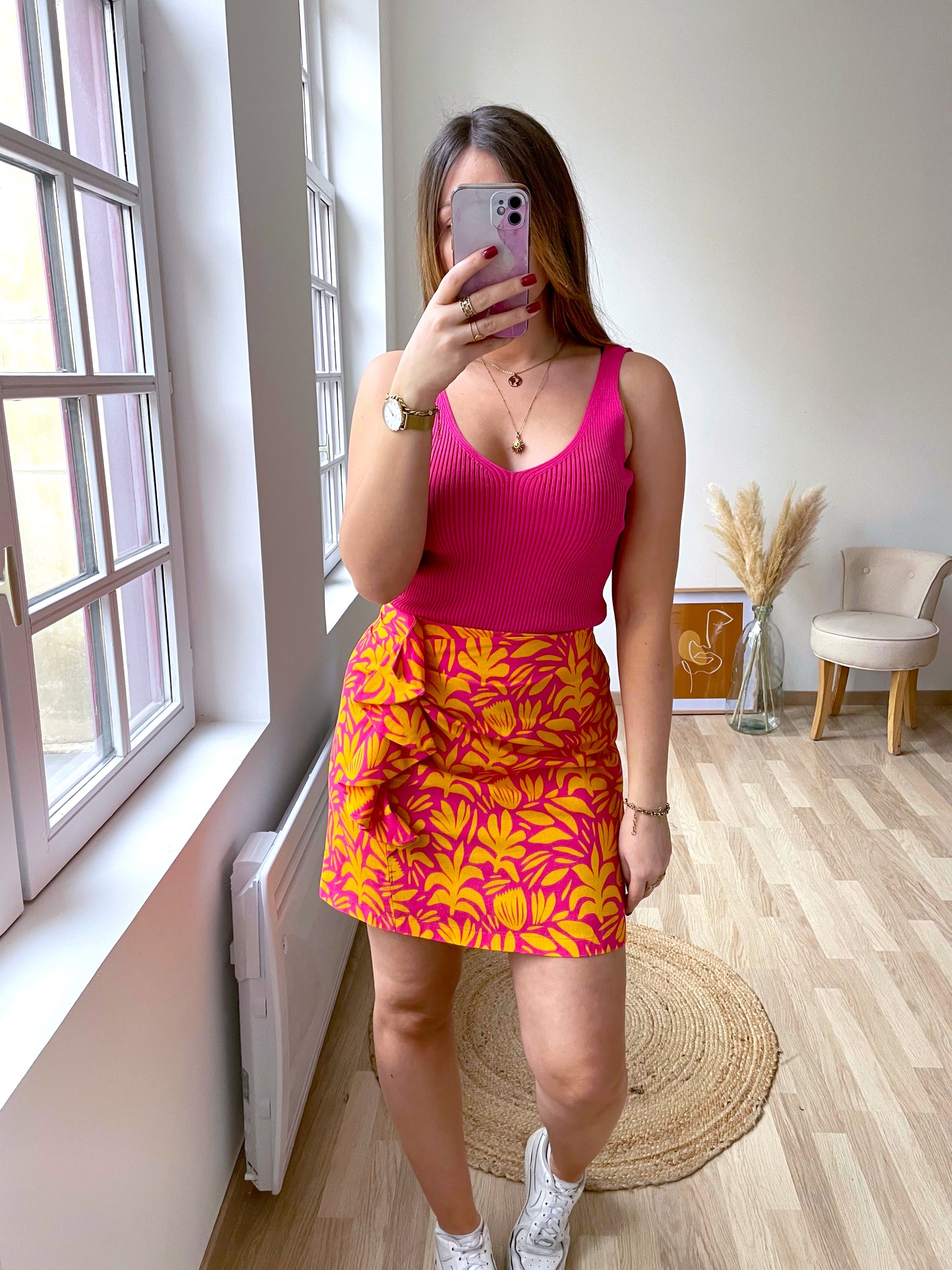 ELISA floral skirt