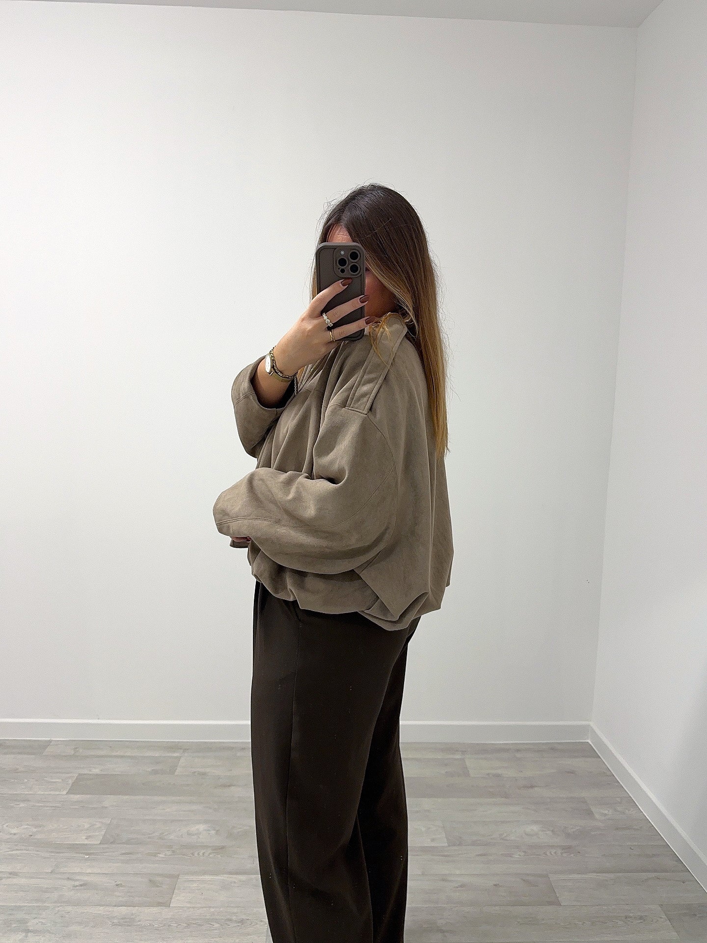Veste taupe BILLIE