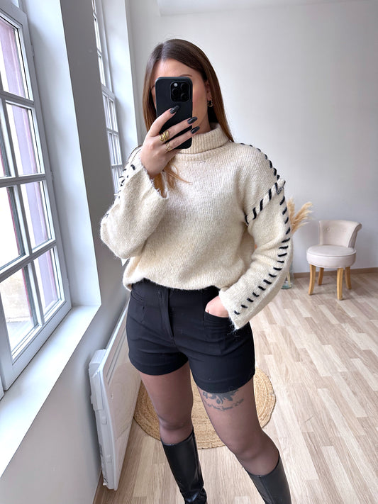 Pull beige DARLA