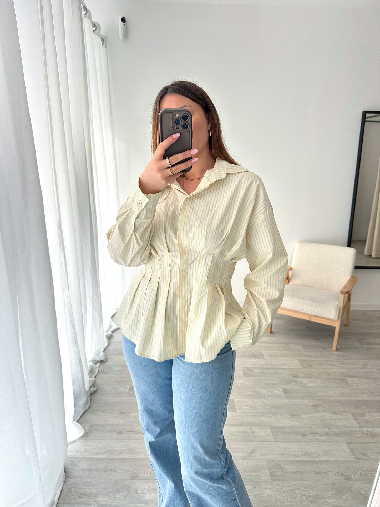 Chemise jaune LUNA