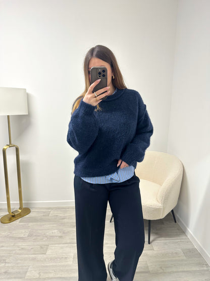 Pull bleu marine ANTONIA
