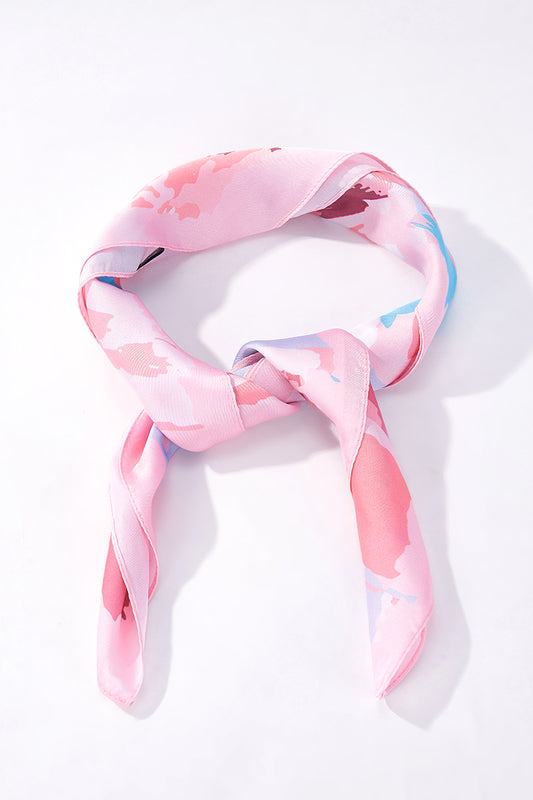 Foulard rose