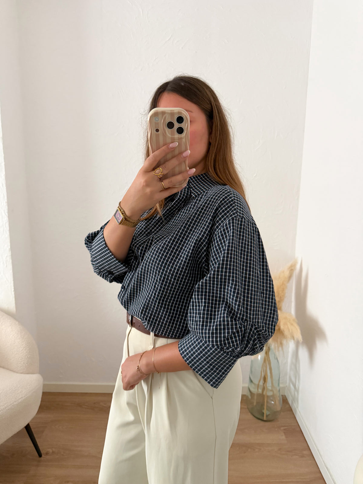 Chemise marine DINA