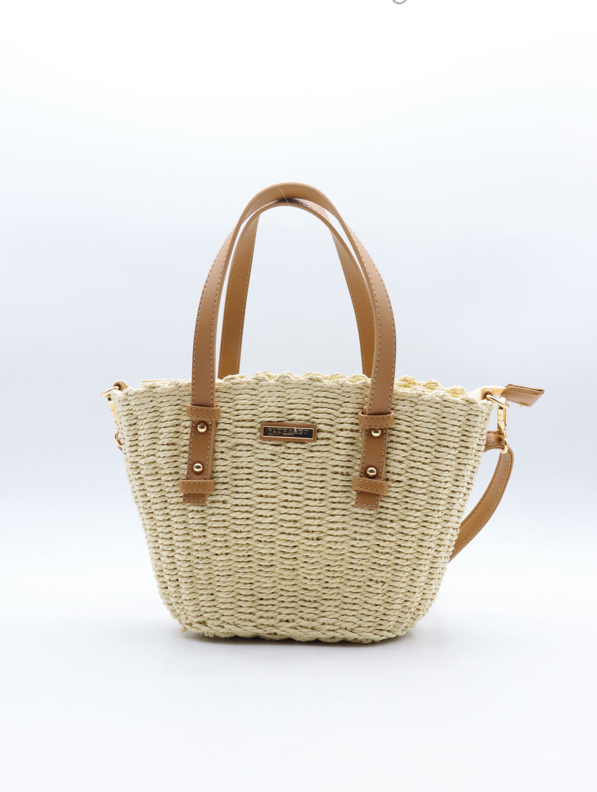 Sac panier en paille TIRMO