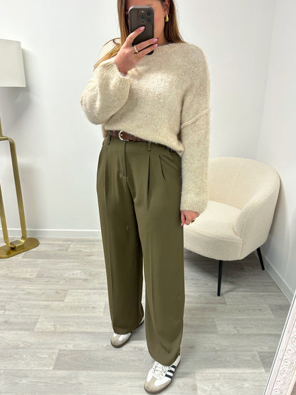 Pantalon kaki ELONA