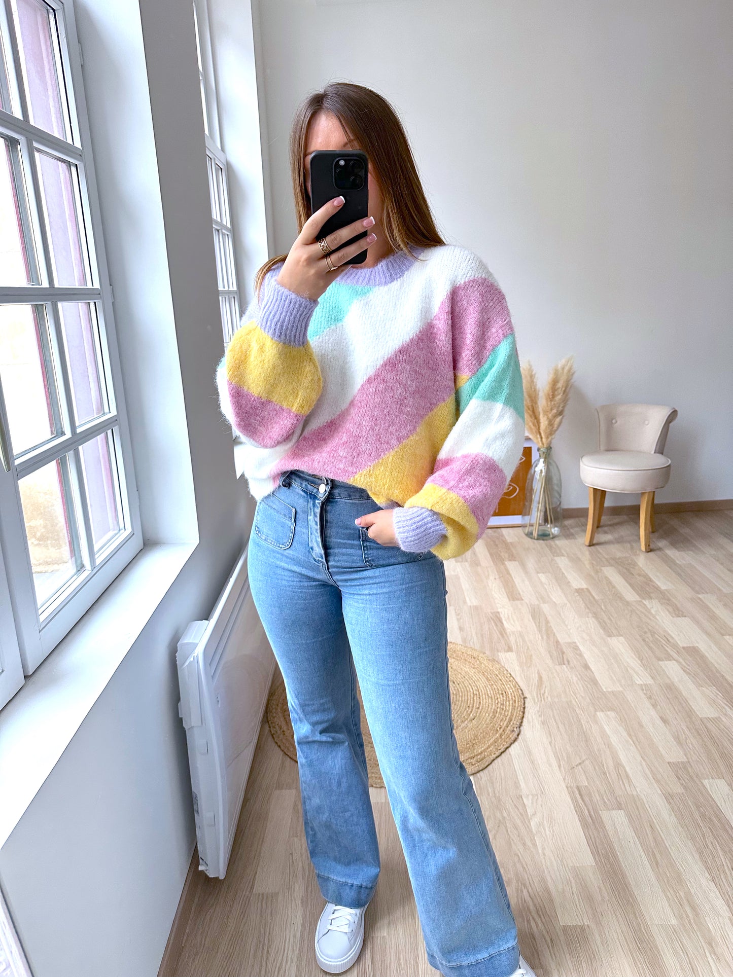 LAORA pastel sweater