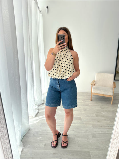Top pois beige YOLA