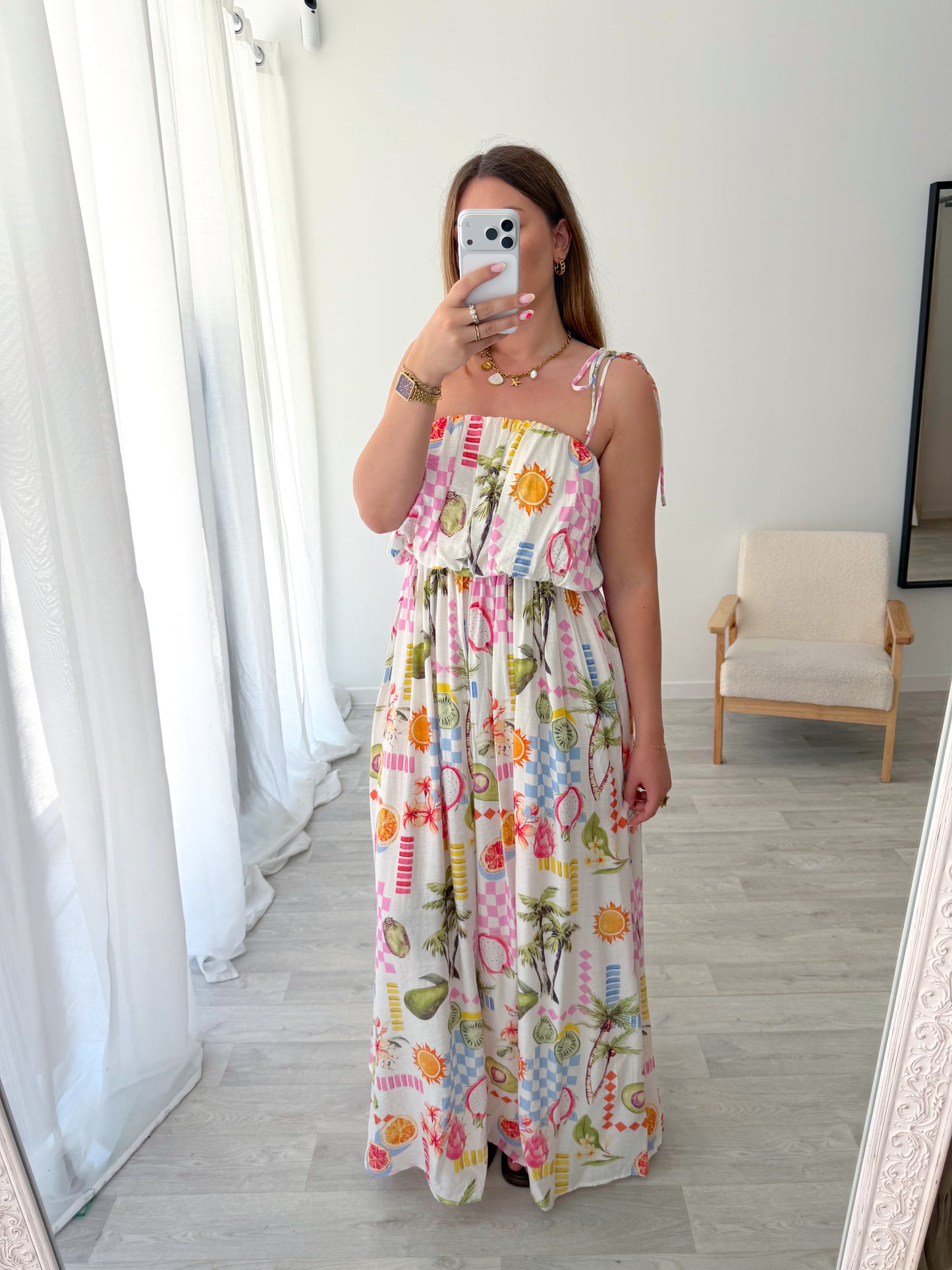 Robe longue SOLANE