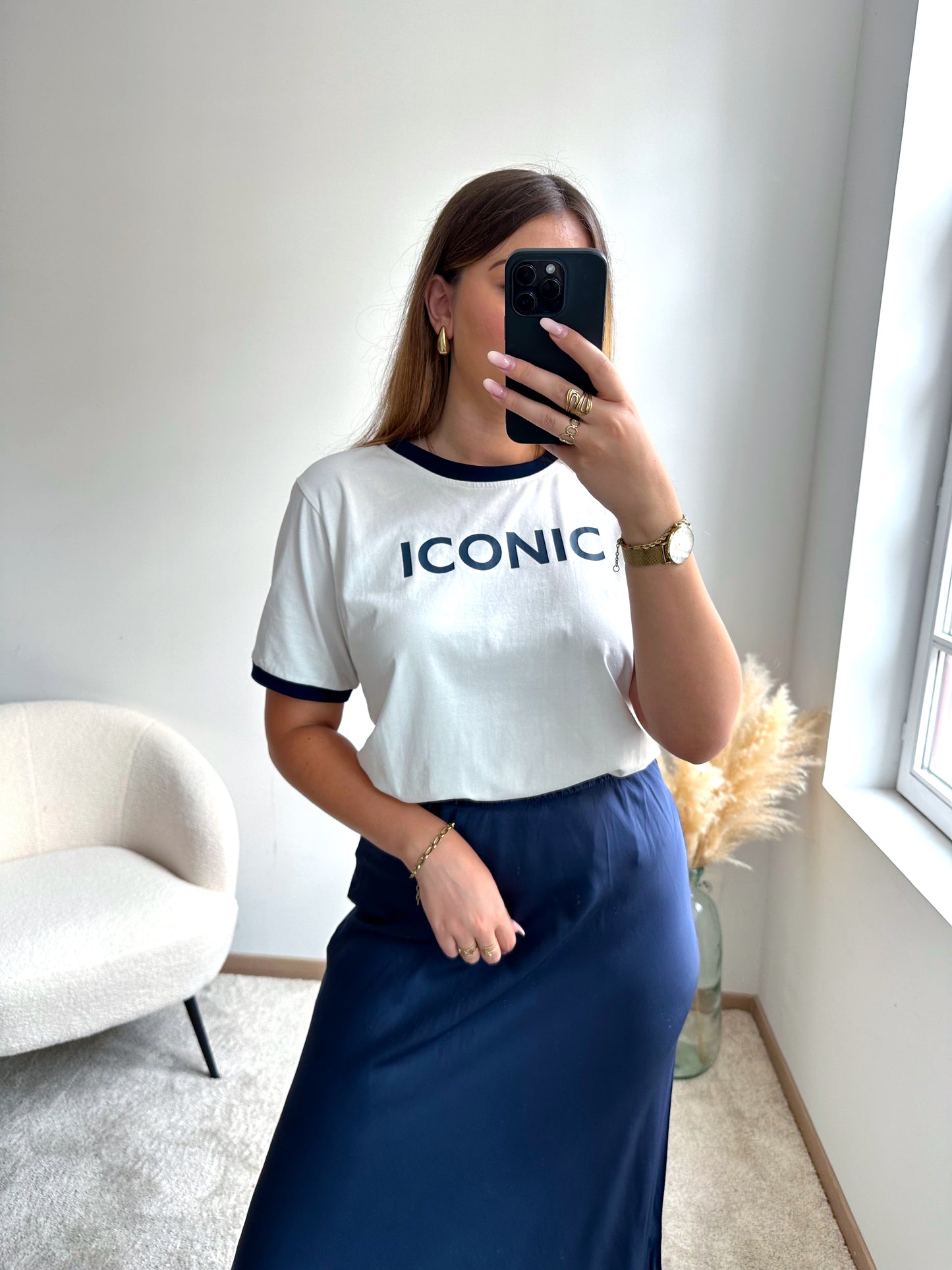 Tee-shirt marine ICONIC