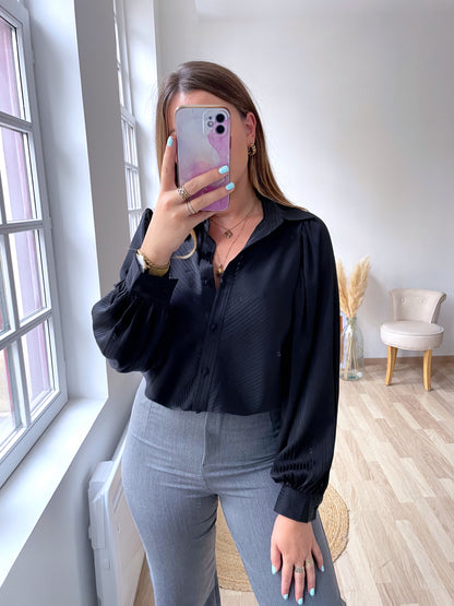 Chemise noire SALLY