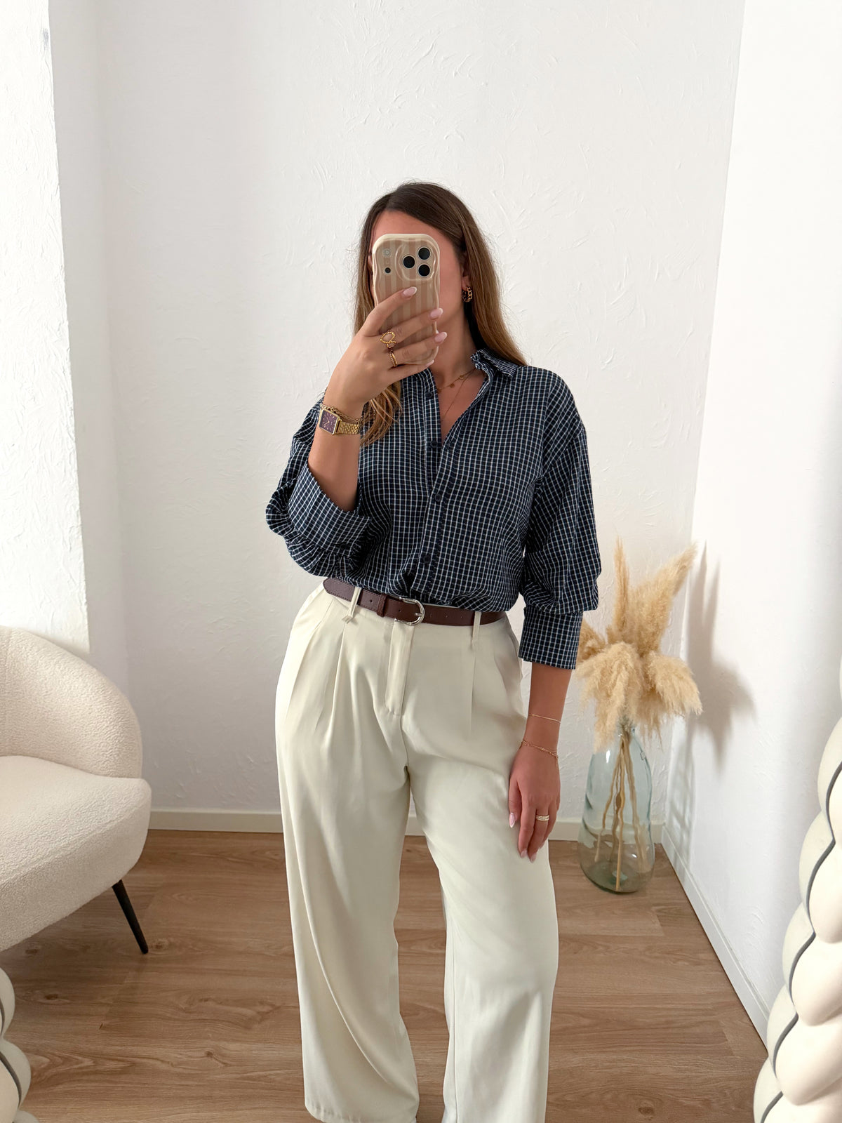 Chemise marine DINA