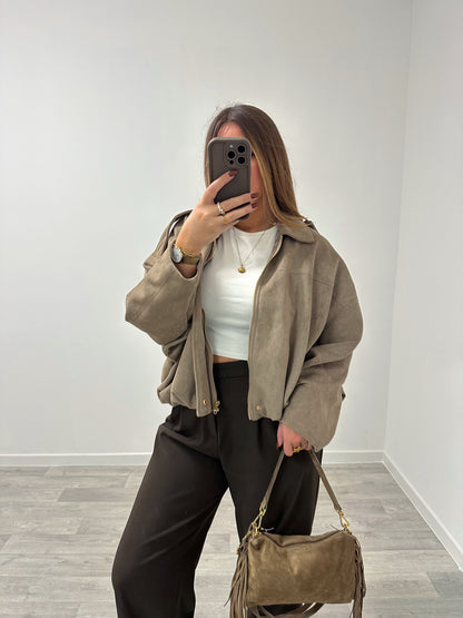 Veste taupe BILLIE