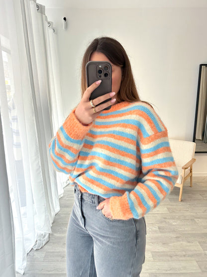 Pull à rayures MELANIE