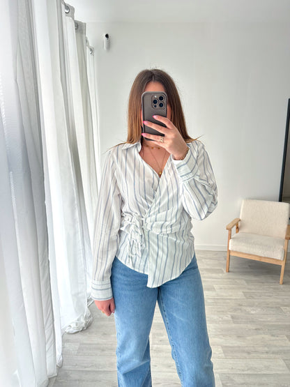 Blouse croisée TONIA