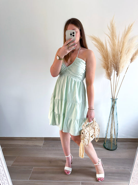 Robe vert d’eau CYNTHIA
