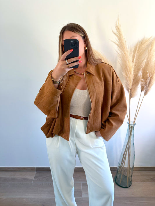 Veste camel BILLIE